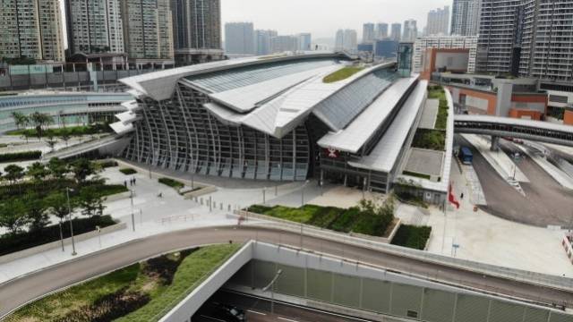 香港西九龙站 图片来源：图虫创意