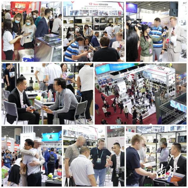 以家电重镇南头为例,该镇参展企业有35家,共申请线下展位130个,展位面积达1170平方米。