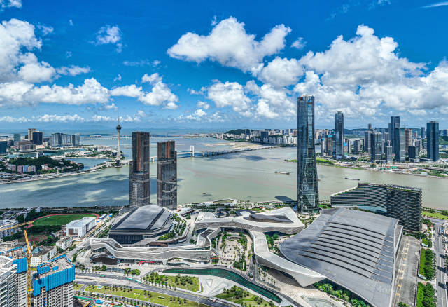 十字门中央商务区。 十字门中央商务区。