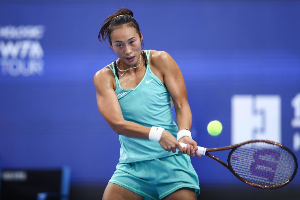 杭州亚运会“重演”，郑钦文进军珠海WTA超级精英赛决赛