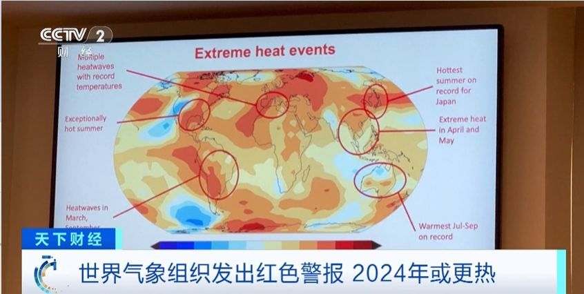 2024年还会更热？世界气象组织发出红色警报