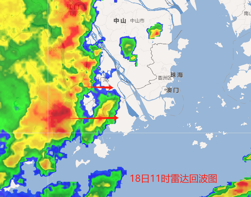 天黑黑出门要带伞！未来1小时，斗门金湾将迎雷雨大风