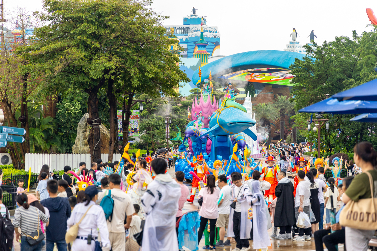 带孩子来探秘！“五一”假期横琴长隆乐园迎八方游客